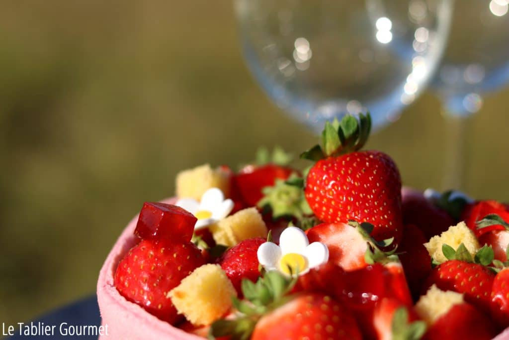 charlotte aux fraises de Claire Damon (J'adore la fraise)