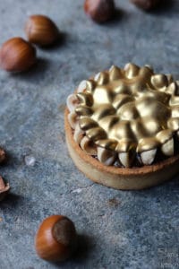 la tartelette au chocolat, gianduja et noisettes de François Daubinet pour la maison Fauchon