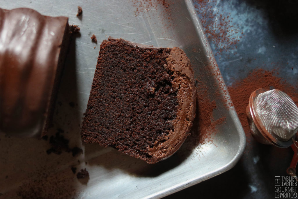 Le cake au chocolat de claire damon