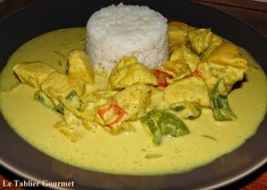 poulet au curry 1