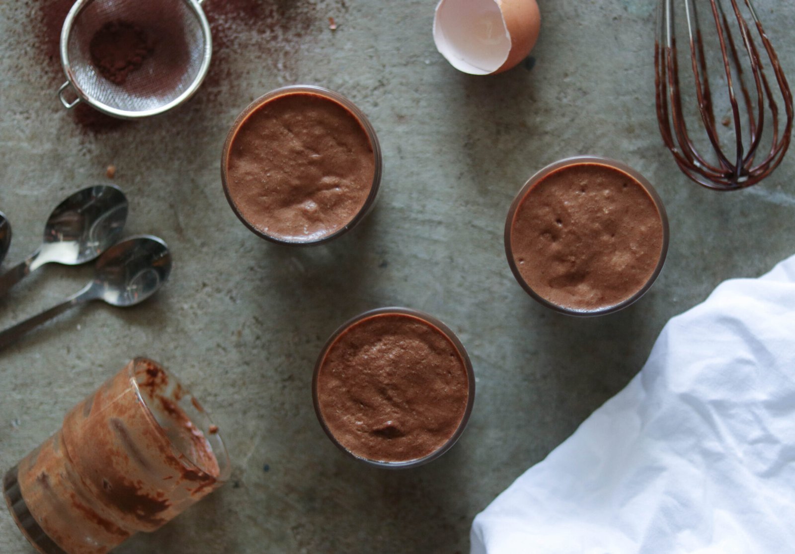 la mousse au chocolat de mamie