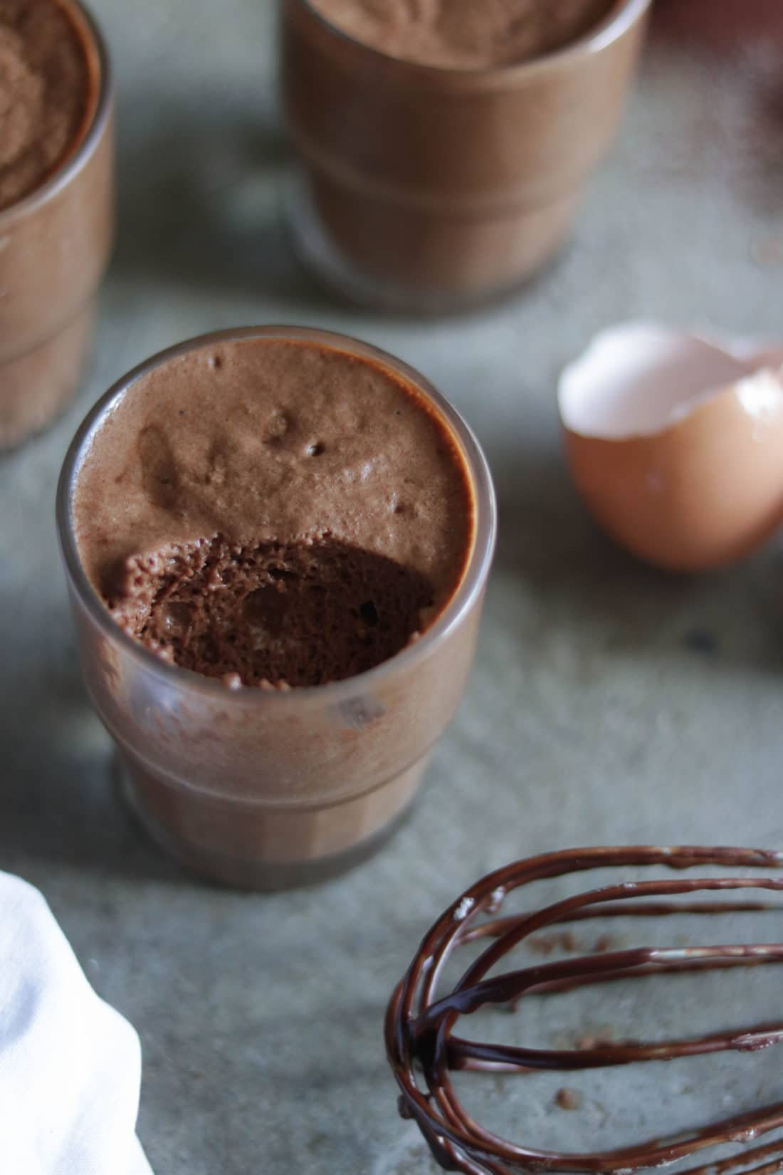 la mousse au chocolat de mamie