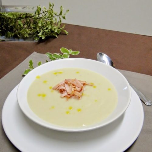 soupe ou velouté de topinambours