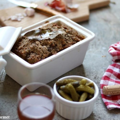 L'excellent pâté de campagne (avec du foie) de papa