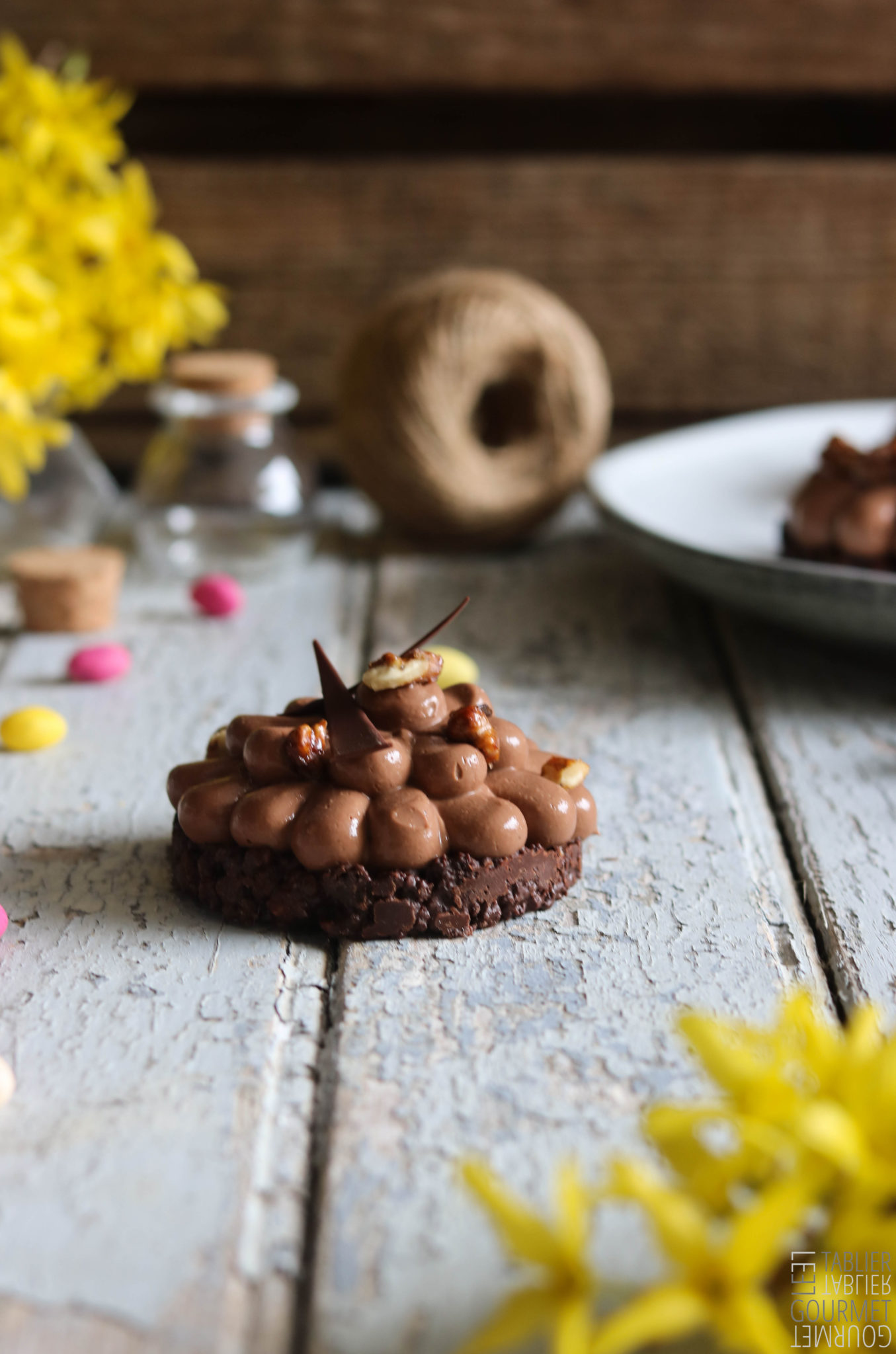 Le dessert de Pâques de Nina Métayer au chocolat 
