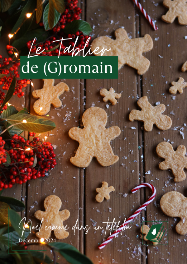 Couverture du second numéro du Tablier de Gromain (des gingerbread man)