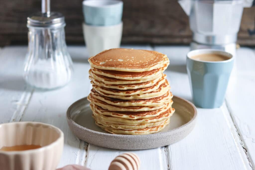 Un tas de pancakes pour la chandeleur